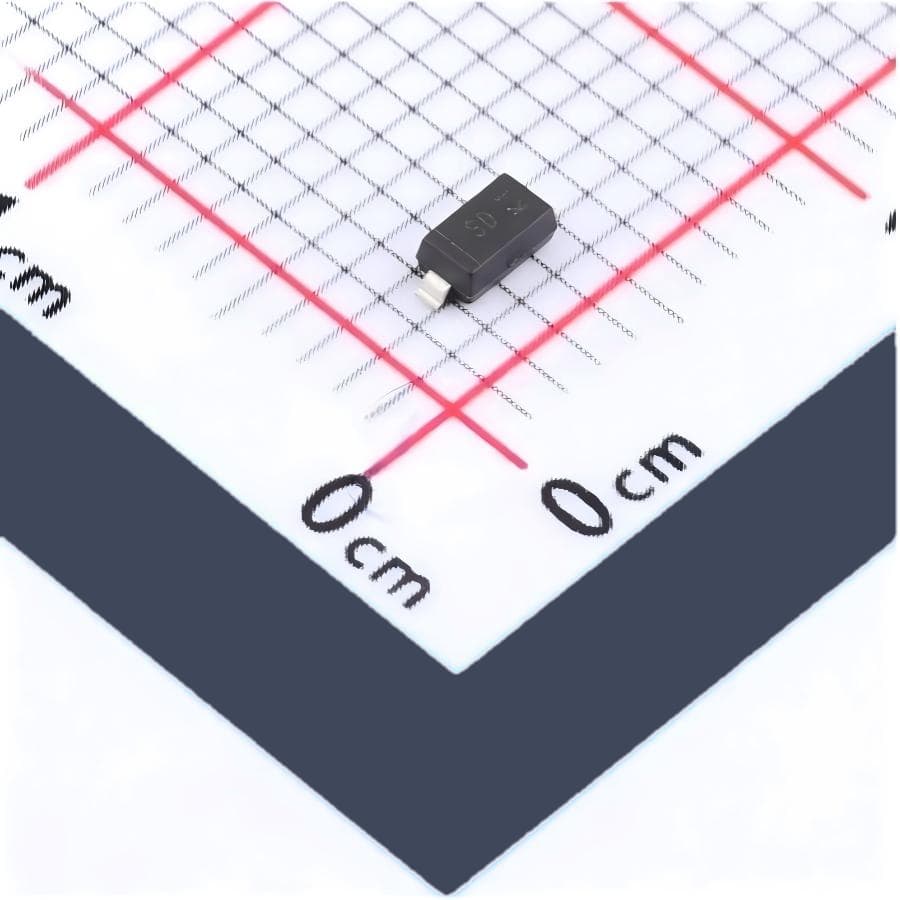 Diodes Incorporated B0520LWQ-7-F electronic component product image