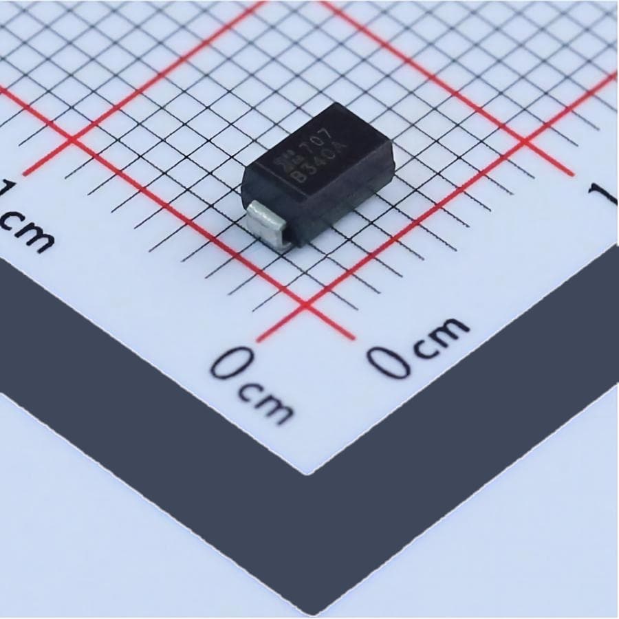 Diodes Incorporated B340A-13-F electronic component product image