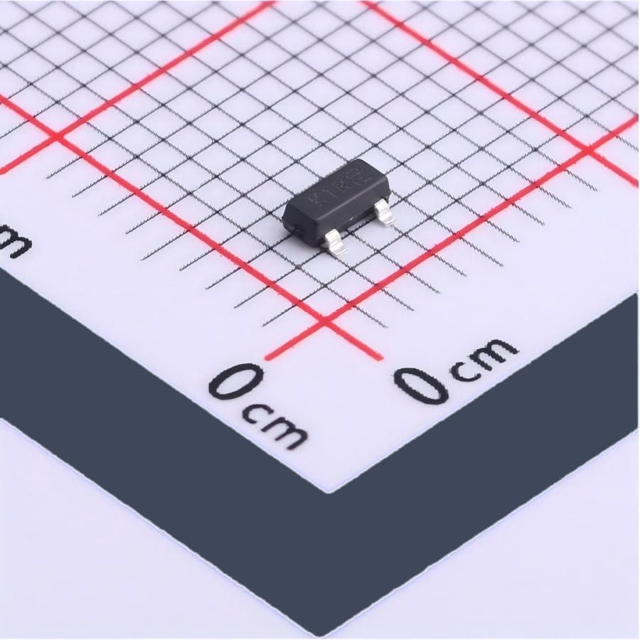Diodes Incorporated BC847B-7-F electronic component product image