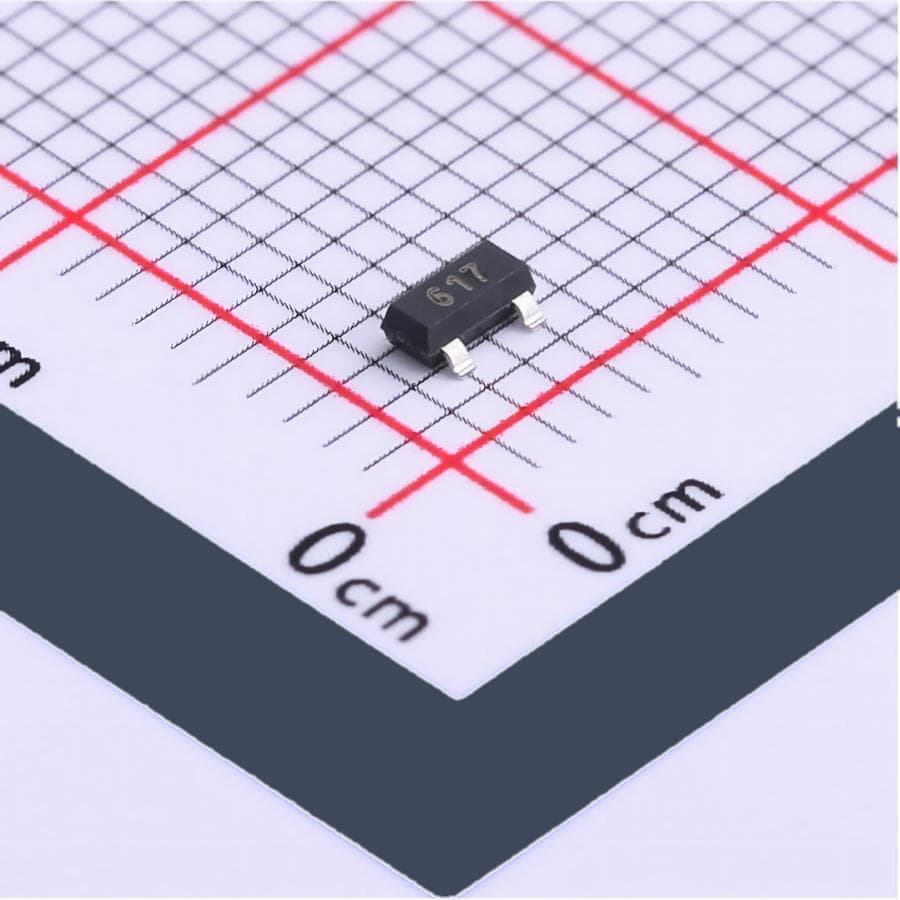 Diodes Incorporated FMMT617TA electronic component product image
