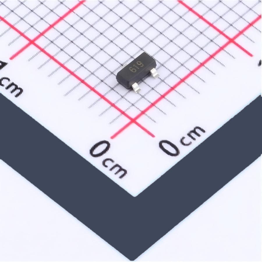 Diodes Incorporated FMMT619TA electronic component product image