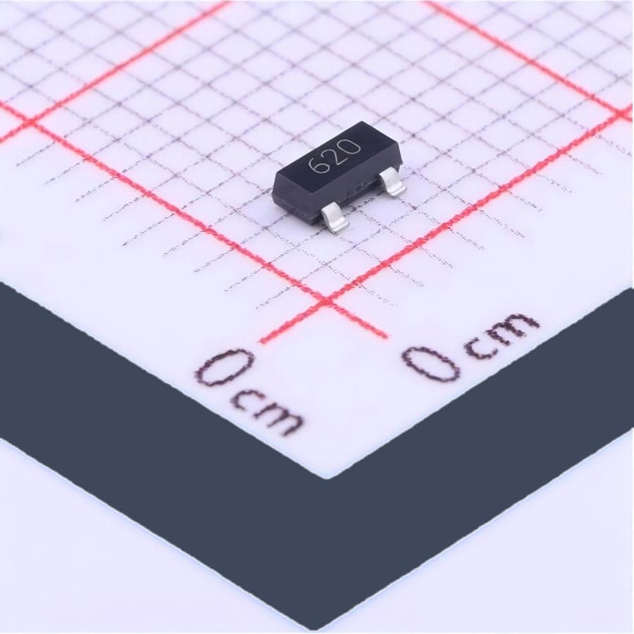 Diodes Incorporated FMMT620TA electronic component product image
