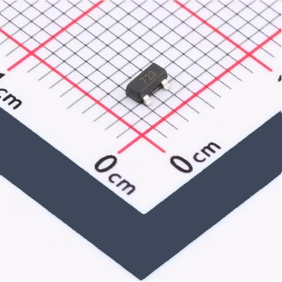 Diodes Incorporated FMMT723TA electronic component product image