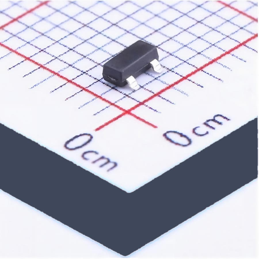 Diodes Incorporated MMBT2222A-7-F electronic component product image