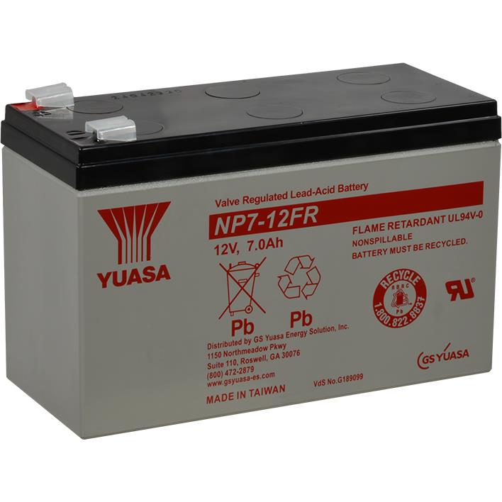 GS Yuasa Energy Solutions NP7-12FR electronic component product image
