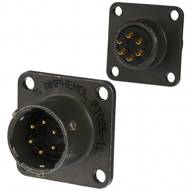 Amphenol Industrial Operations PT02A-10-6P electronic component product image