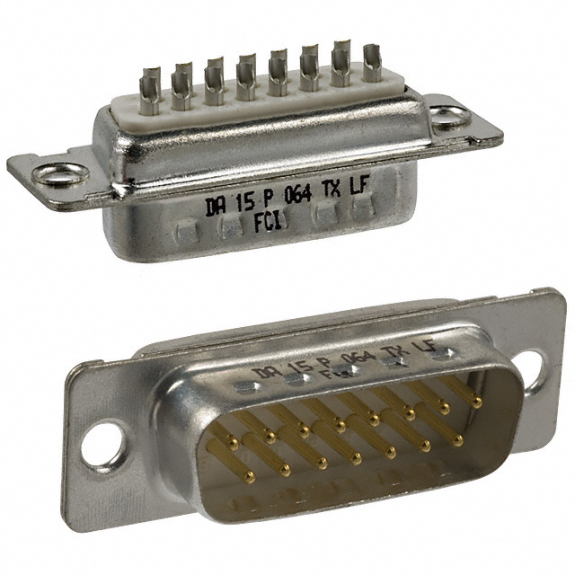 Amphenol ICC (FCI) DA15P064TXLF electronic component product image
