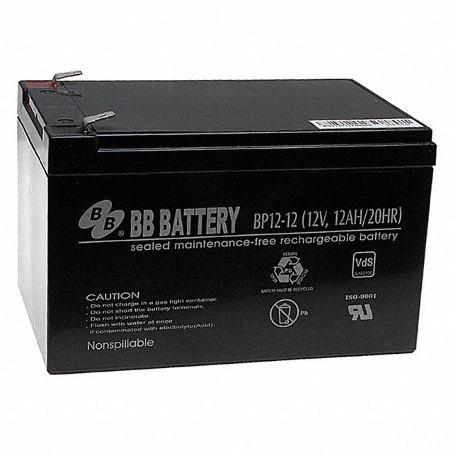B B Battery BP12-12-T2 electronic component product image