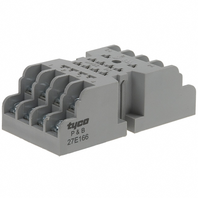 TE Connectivity Potter & Brumfield Relays 27E166 electronic component product image