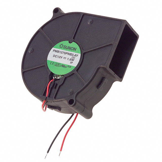 Sunon Fans PMB1275PNB3-AY (2) electronic component product image