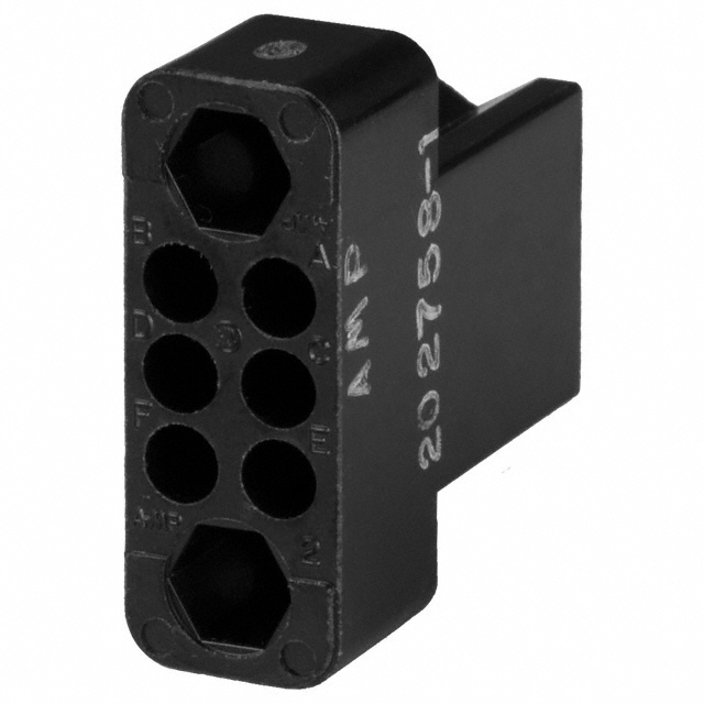 TE Connectivity AMP Connectors 202758-1 electronic component product image