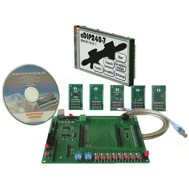 Display Visions EA EVALEDIP240J electronic component product image