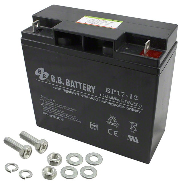 B B Battery BP17-12-B1 electronic component product image