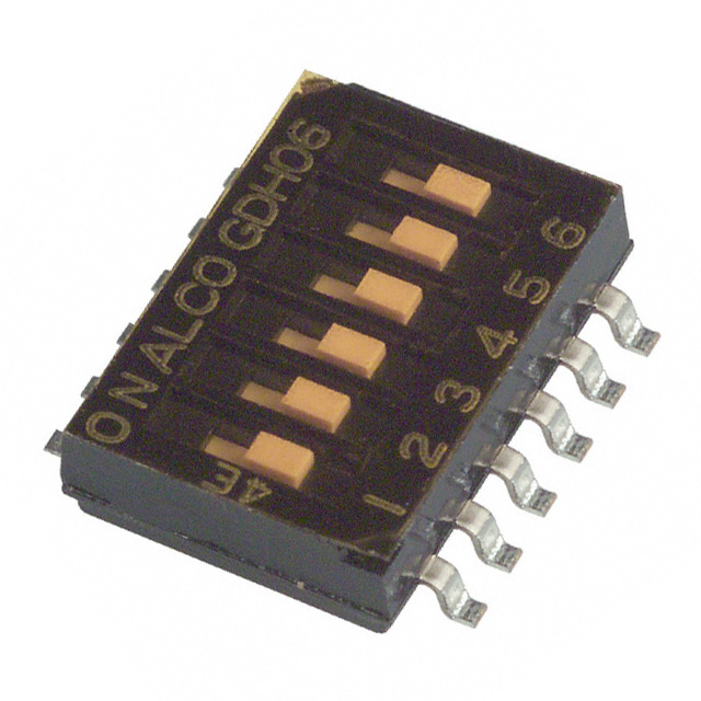 TE Connectivity ALCOSWITCH Switches GDH06S electronic component product image