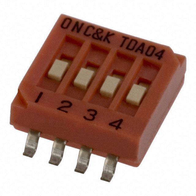 C&K TDA04H0SK1 electronic component product image