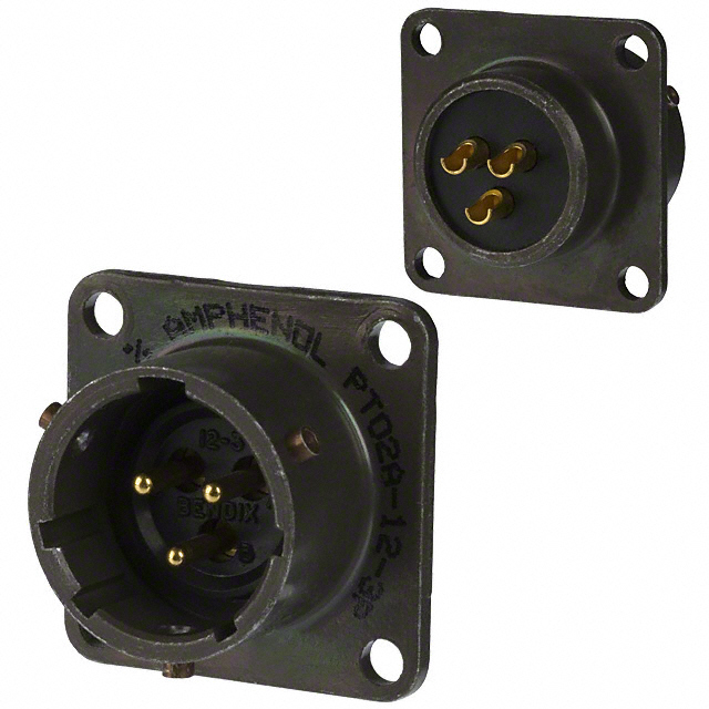 Amphenol Industrial Operations PT02A-12-3P electronic component product image