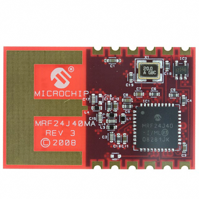 Microchip Technology MRF24J40MA-I/RM electronic component product image