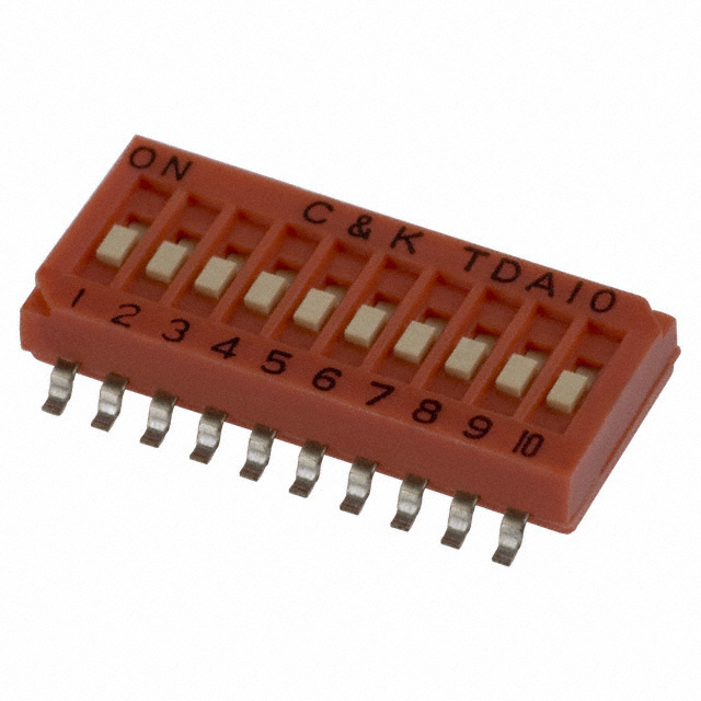 C&K TDA10H0SK1 electronic component product image