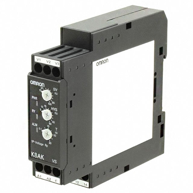 Omron Automation and Safety K8AK-VS2 100-240VAC electronic component product image