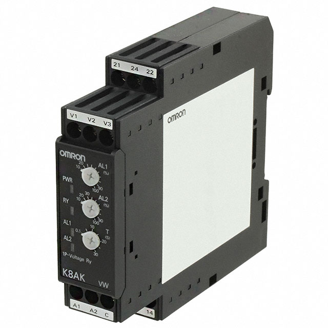Omron Automation and Safety K8AK-VW2 100-240VAC electronic component product image