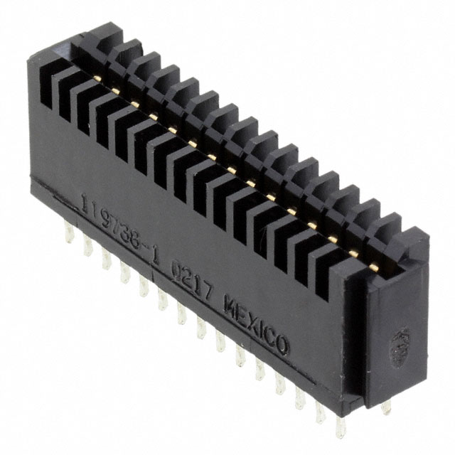 TE Connectivity AMP Connectors 119738-1 electronic component product image