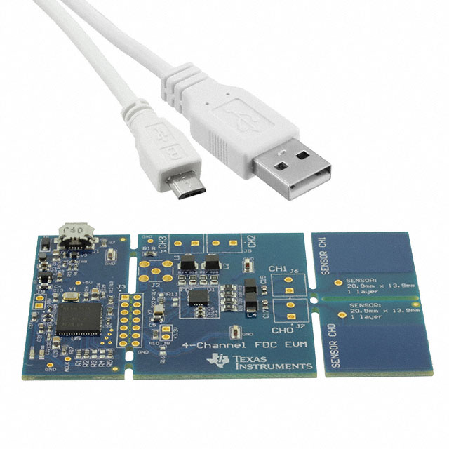Texas Instruments FDC2214EVM electronic component product image
