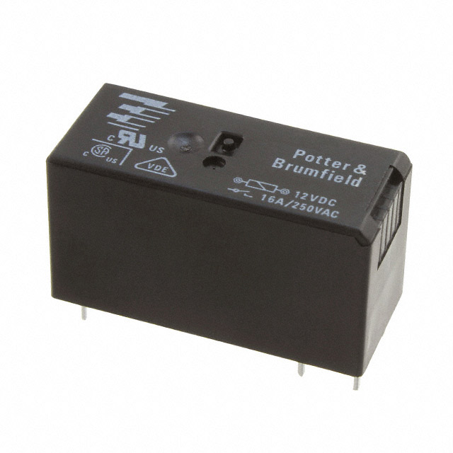 TE Connectivity Potter & Brumfield Relays RT334012F electronic component product image