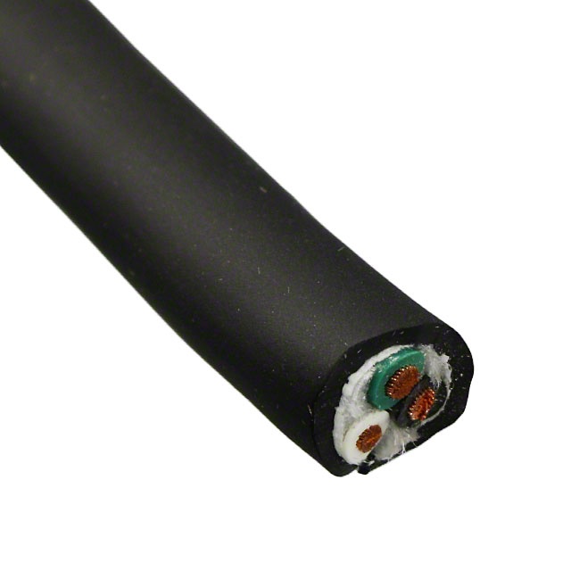 Alpha Wire 1953/3T BK003 electronic component product image