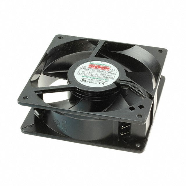 Mechatronics Fan Group UF12AM12-BTHR-F-B1 electronic component product image