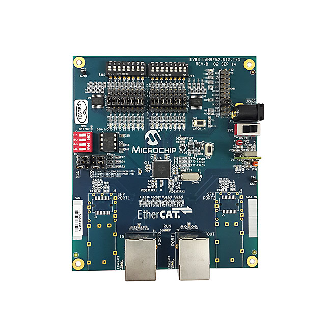 Microchip Technology EVB-LAN9252-DIGIO electronic component product image