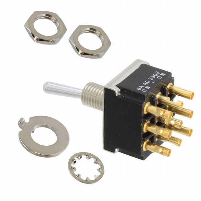 TE Connectivity ALCOSWITCH Switches 2-6437630-8 electronic component product image