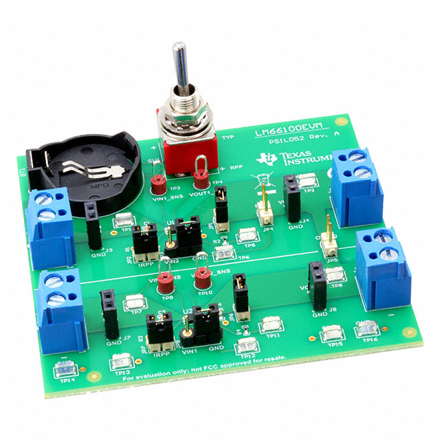 Texas Instruments LM66100EVM electronic component product image