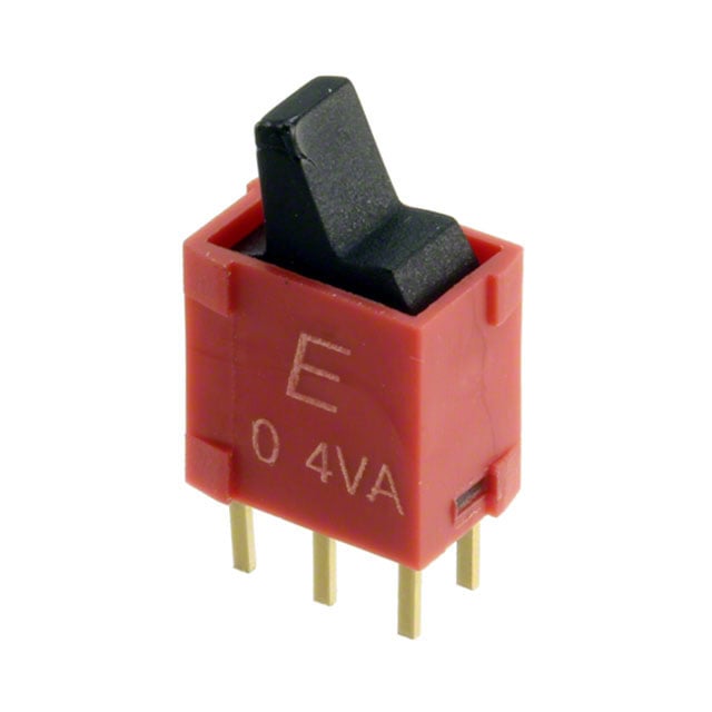 E-Switch 400UDP1L1BLKM2RE electronic component product image