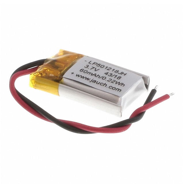 Jauch Quartz LP501218JH+PCM+2 WIRE 50MM electronic component product image