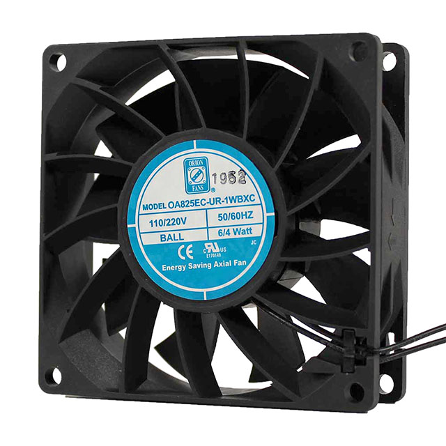 Orion Fans OA825EC-UR-1WBXC electronic component product image