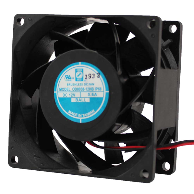 Orion Fans OD8038-24HBIP68 electronic component product image