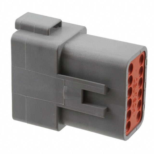 TE Connectivity Deutsch Connectors DT04-12PA electronic component product image