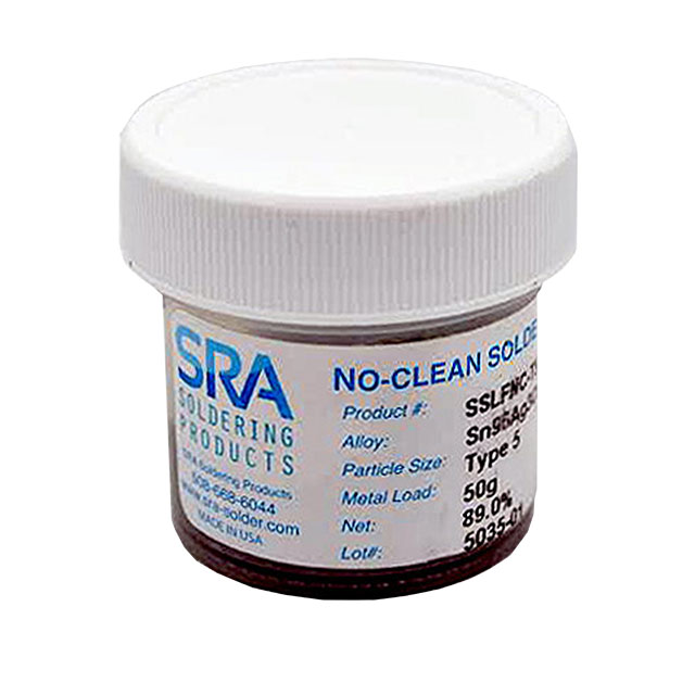SRA Soldering Products SSLFNC-T5-50G electronic component product image