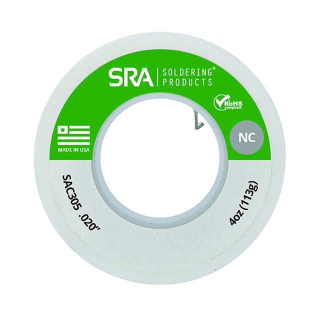 SRA Soldering Products WBNCSAC20-4OZ electronic component product image