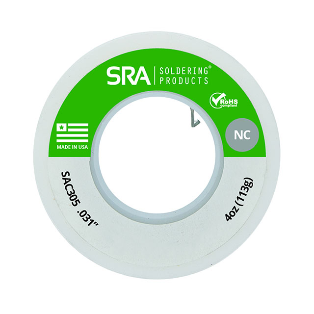SRA Soldering Products WBNCSAC31-4OZ electronic component product image