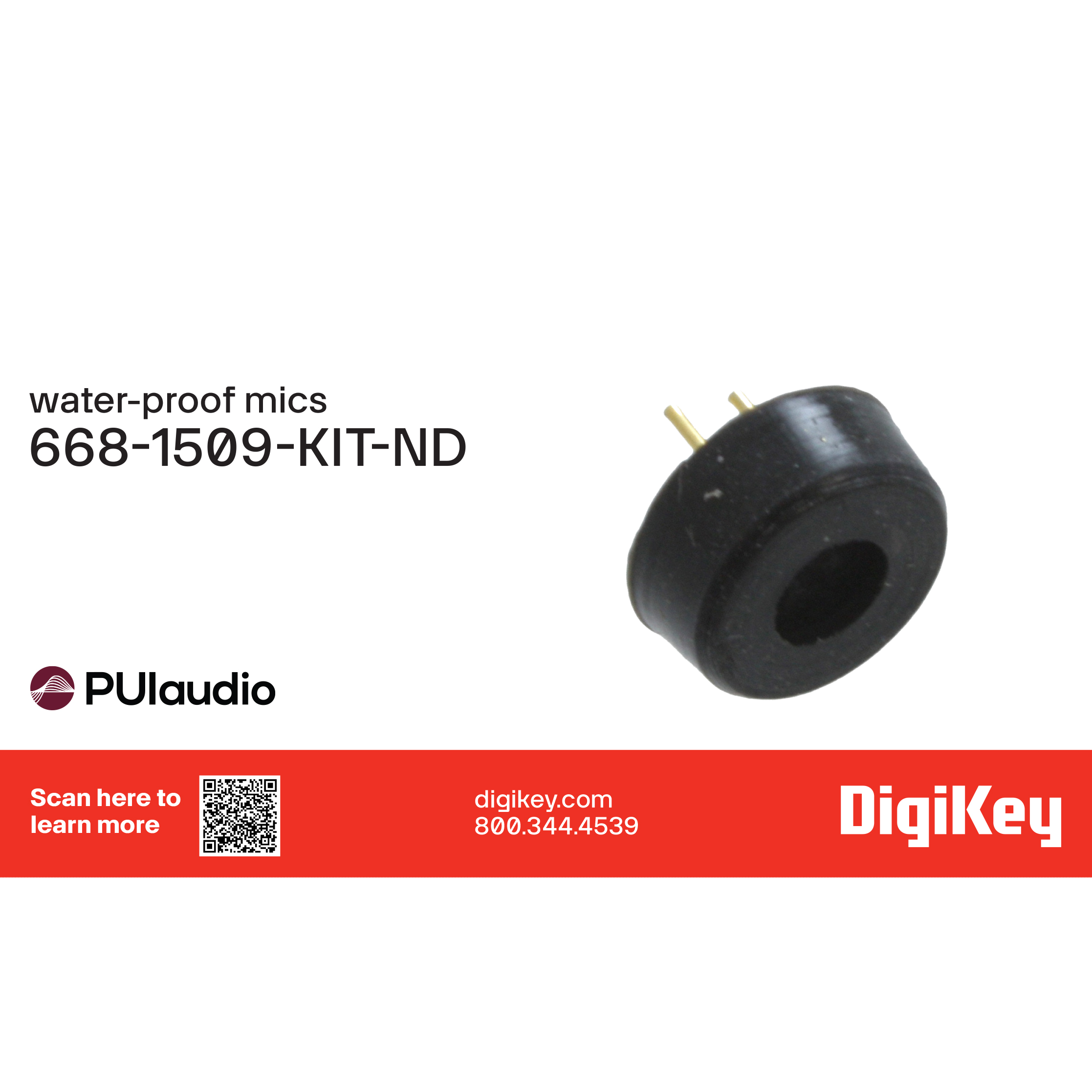 PUI Audio, Inc. 668-1509-KIT electronic component product image