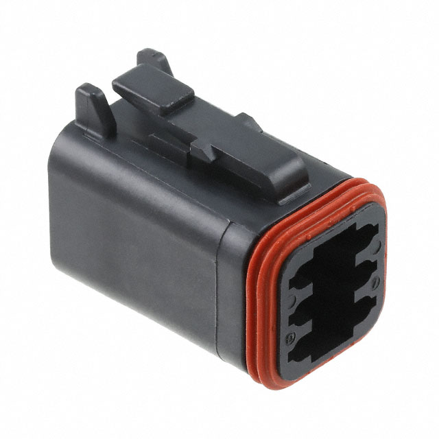 TE Connectivity Deutsch Connectors DT06-6S-E004 electronic component product image