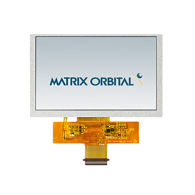 Matrix Orbital MOP-TFT800480-50A-BLM-TPN electronic component product image