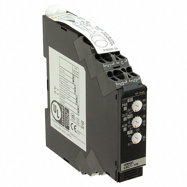 Omron Automation and Safety K8DT-VS2CA electronic component product image