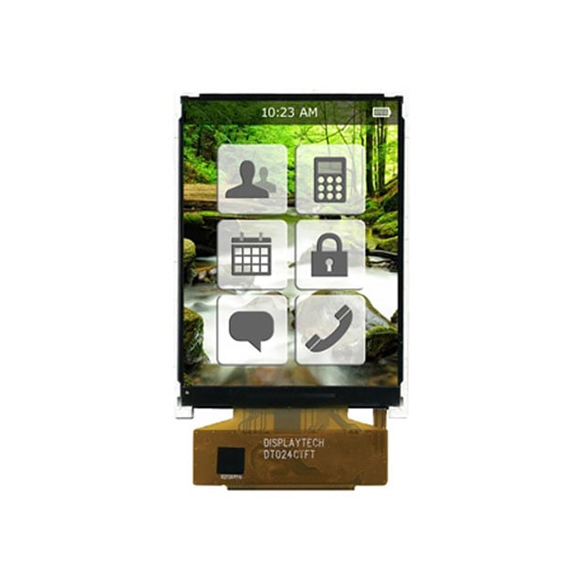 Displaytech DT024CTFT-TS electronic component product image