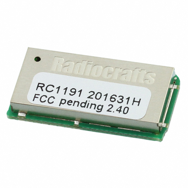 Radiocrafts AS RC1191-TM electronic component product image