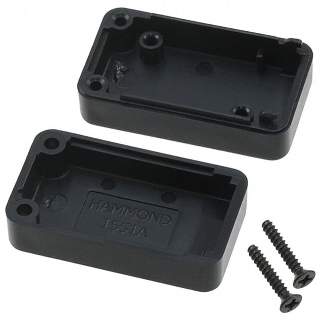 Hammond Manufacturing 1551ABK electronic component product image