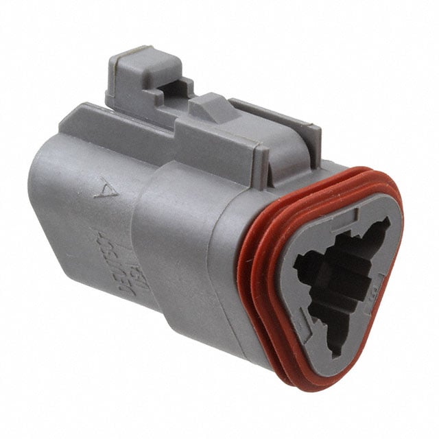 TE Connectivity Deutsch Connectors DT06-3S electronic component product image