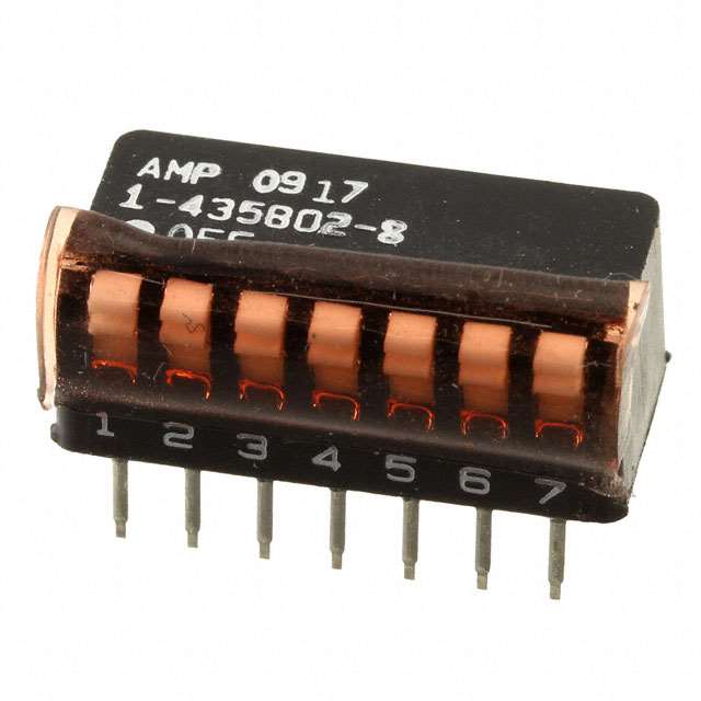 TE Connectivity ALCOSWITCH Switches 1-435802-8 electronic component product image