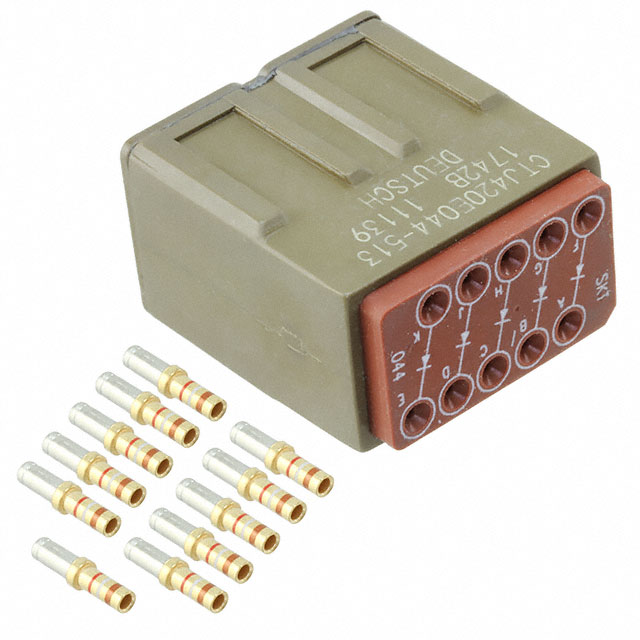 TE Connectivity Deutsch Connectors CTJ420E044-513 electronic component product image